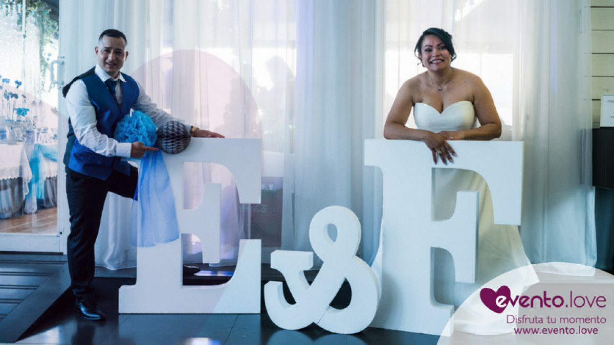 Letras gigantes para bodas LOVE con iluminación, Letras en