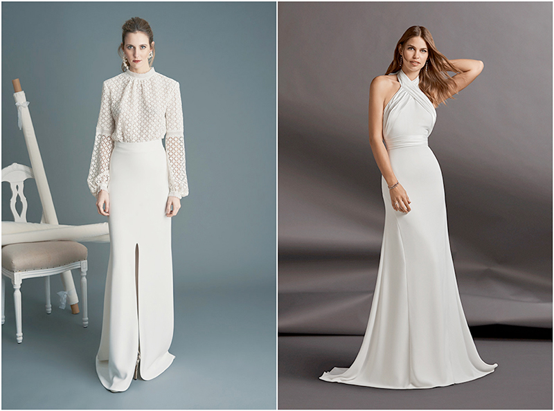 10 vestidos de novia para una boda civil - El Blog de