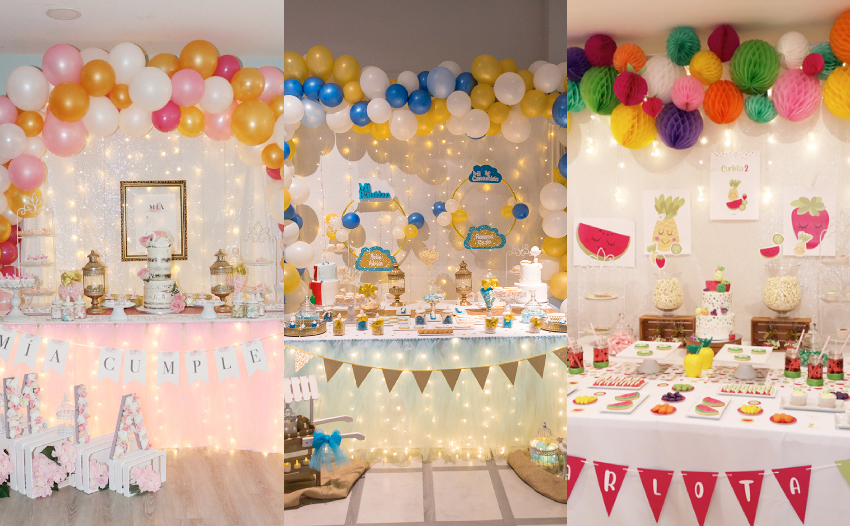 Mesas de dulces y cómo decorar tu Candy Bar en fiestas infantiles